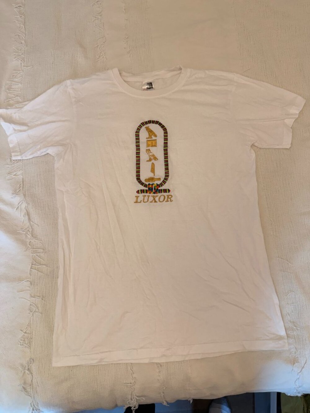 Unbranded T-shirt Unisex adults Size L White